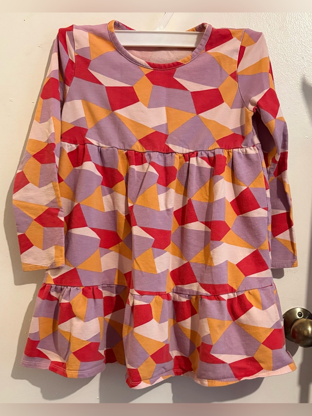 Stem Girls Color block Dress size 5 100% cotton Play Dress Kids Clothes